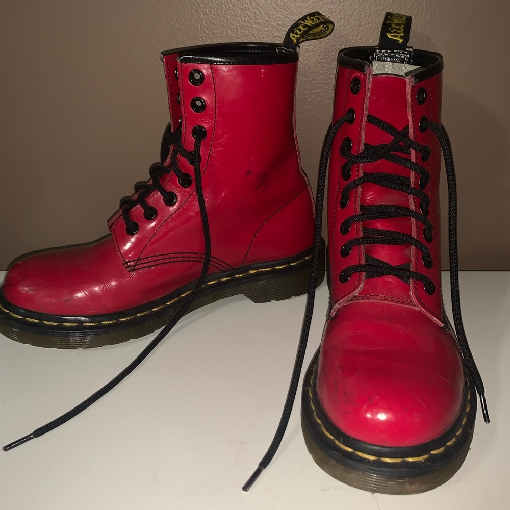 Red Doc Martens